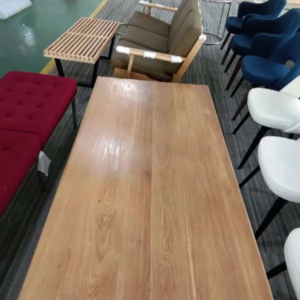 Square Dining Table 6 Seater Kitchen & Dining Room Tables Mid Century Modern CH327 Dining Table photo-2