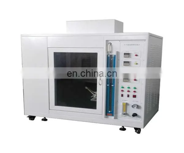 Battery External Fire Burning Testing Machine Automatic Vertical Horizontal Burning Behavior Flammability Test Equipment photo-4