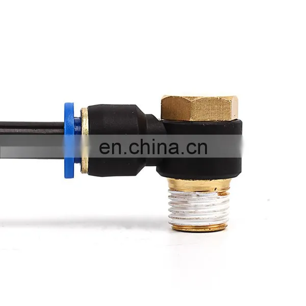 SNS SPH Series Pneumatic 90 Degree Elbow Male Thread Push to Connect Pipe Fittings Quick Tube Joints photo-4