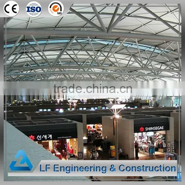 China Long Span Light Steel Space Frame Airport Terminal photo-5