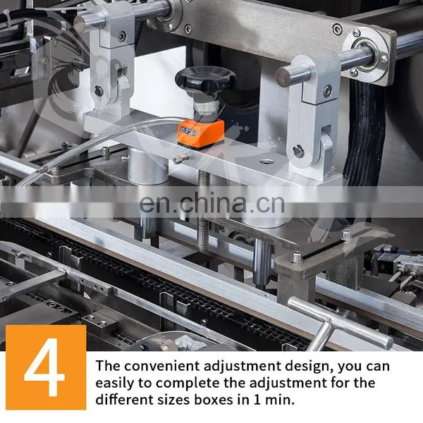 China Full Automatic 125 Carton /min Horizontal Capsules Coffee Biscuits Cartoning Cartoner Machine photo-5