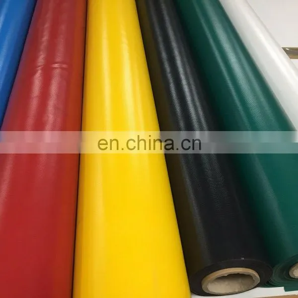 600g/m2 Waterproof PVC Coated Polyester Tarpaulin Fabric Roll Manufacturer Producer photo-2