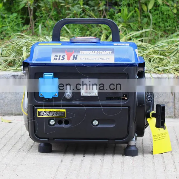 Bison China Power Generator 700W 0.7Kw 750W 750Watt 750 Watt 50Hz Portable Gasoline Generators photo-2