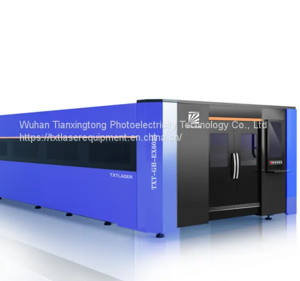 Fiber Laser Cutting Machine With Fully Enclosed Cover And Exchange Table photo-2
