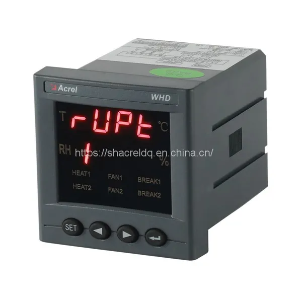 Acrel WHD72-22/M With Two Analog Output Measure Two Channel Temperature&humidity With Sensors Intelligent Temperature and Humidity Controller photo-2