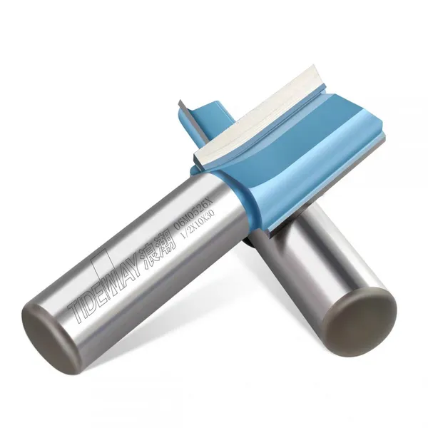 TIDEWAY TOP QUALITY T.C.T 2 Flutes Straight Bits Factory From China for MDF & Melamine Plate photo-2