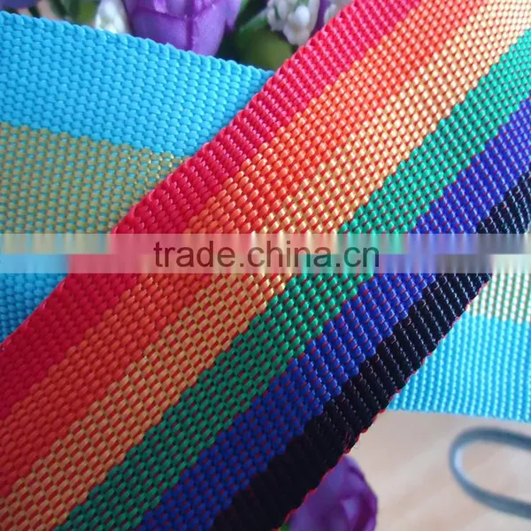 Free Sample Wholesale Rainbow Color PP Webbing photo-3