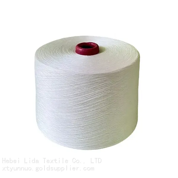 High Quality Combed Knitting Bulk 100% Cotton Yarn photo-4