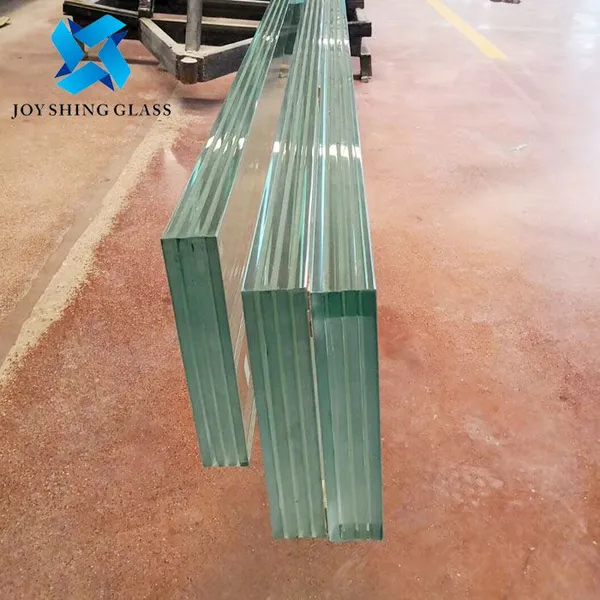 PVB SGP Laminated Glass Sheets 10.38mm 12.38mm 14.76mm Security Glass