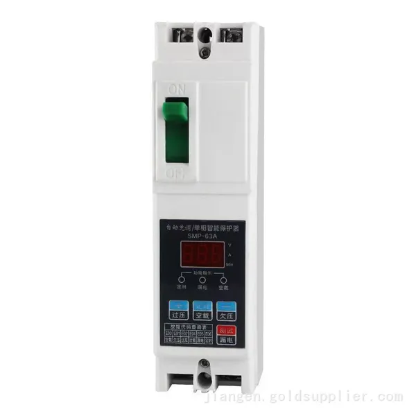 phase loss protector Precision three-phase 380V water pump motor intelligent protector With fault code prompt