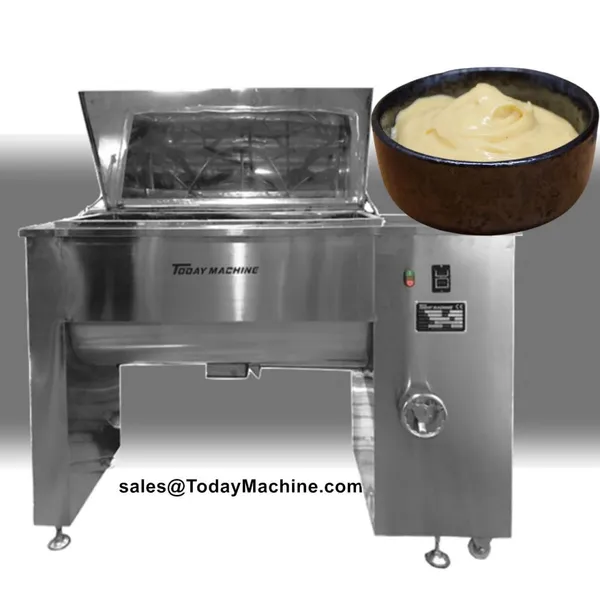 Stainless Steel Food Dry Powder Mixing Equipment Horizontal Ribbon Blender Mixer photo-2