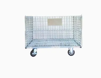 Wire Mesh Containers for Grocery Store Wire Mesh Cage Stillage