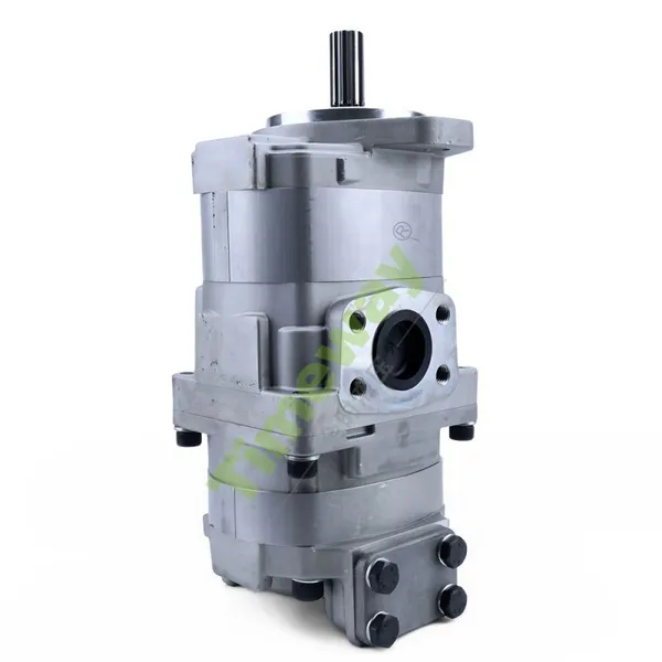 Hydraulic Gear Pump 705-51-21040 Double Pump for Komatsu Grader GD500R Gear Pump 7055121040 photo-5