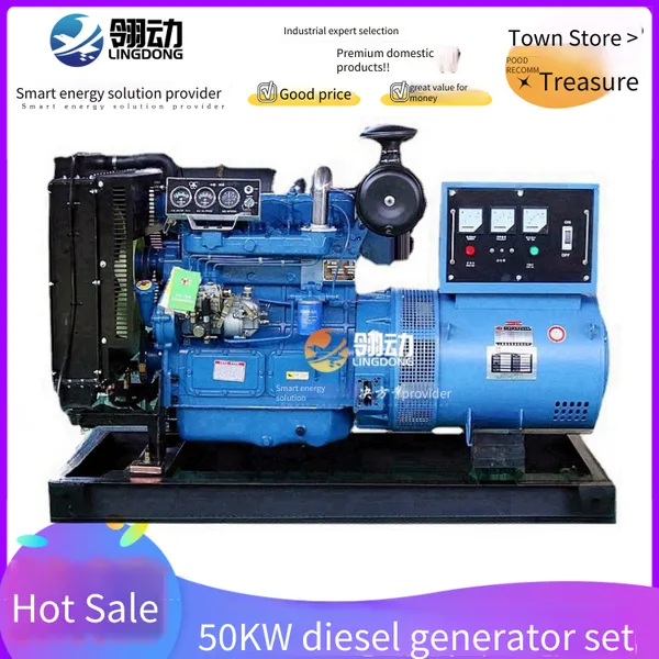 Weifang 50kw Diesel Generator Set, Zh4105 Series With High-quality Power Support, Customizable Colors Available photo-4