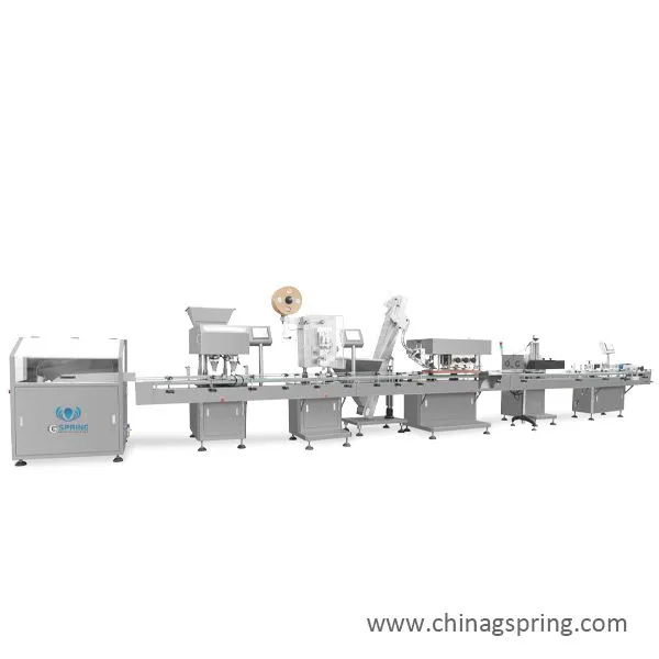 Medium Speed Automatic Liquid Bottling Production Line Filling Capping Labeling Machine photo-3