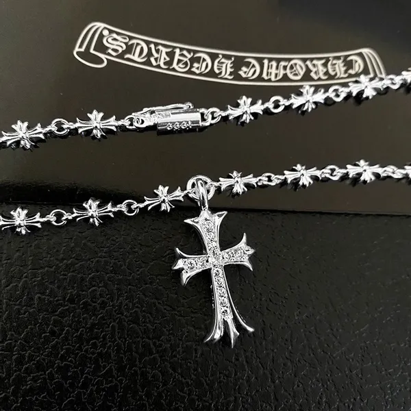Simple Silver Color Cross Pendant Necklace Men Punk Hip Hop Metal Chain Necklaces Fashion Jewelry Accessories Gift 2026 photo-2