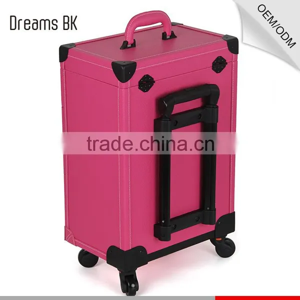 Guangzhou Wholesale Low MOQ Professional Universal Custom Compact Cosmetic Case Makeup Bag photo-3
