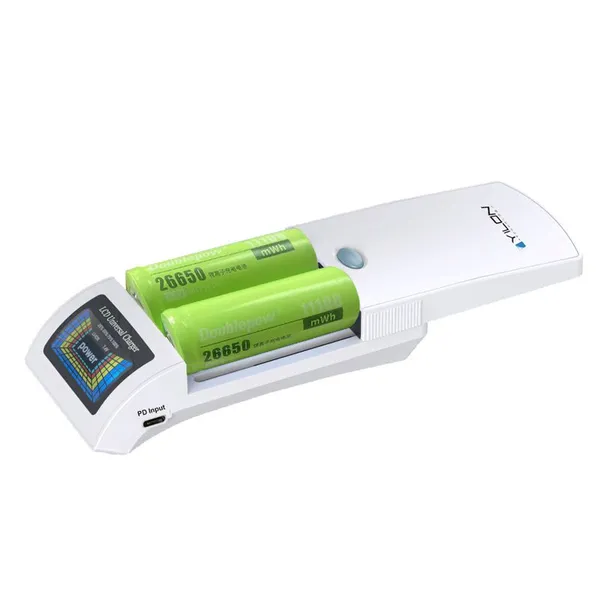 USB-C Input Universal Batteries Charger Fast Charging for aa Aaa 18650 26650 and All Camera Brand's Batteries photo-3