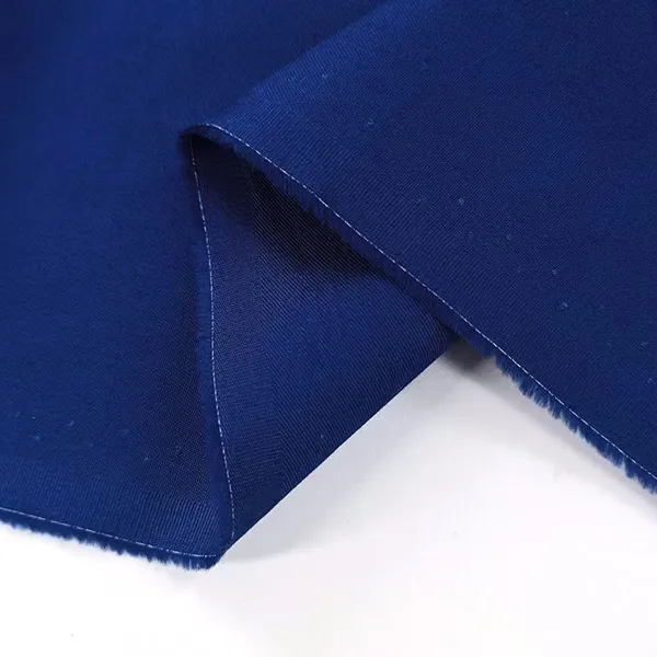 TC Polyester-cotton Twill Shagreen Fabric, Tear-resistant Fluorescent Workwear Fabric Wholesale photo-4