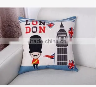 European and American Style Pillow, Cotton and Linen Cushion for Leaning On, Restoring Ancient Ways to Figure Custom photo-2