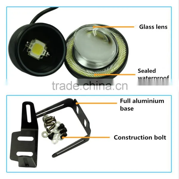 Angle Eye Fog Light LED Fog Light With COB DRL 12v Led Car Light photo-2