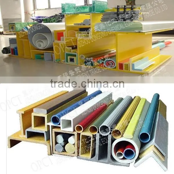 fiberglass pultruded pipe, FRP profiles, FRP pultrusion tube