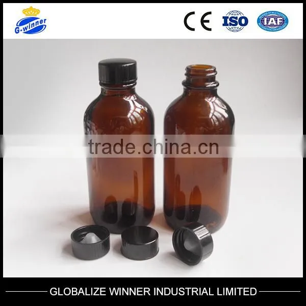 1oz,30ml Bule Glass Bottles Boston Round G.P.I 400-18,20,22,28mm photo-4