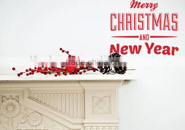 [Alforever]Merry Christmas and Happy New Year Vinyl Wall Decals photo-3