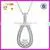 Wholesale Fashion Jewelry 925 Sterling Silver Drop Pendant Necklace