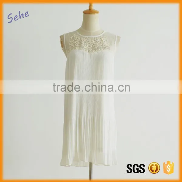 Sleeveless Women Clothing Dress Women Fancy Dress New Fashion Supplier's Choice