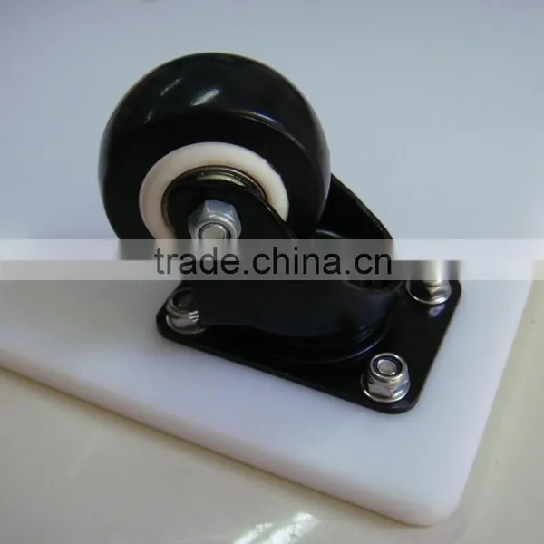 Engineering Professional Make Difference Size Multi Color PU Plastic Trolley Wheel Quality Choice photo-6