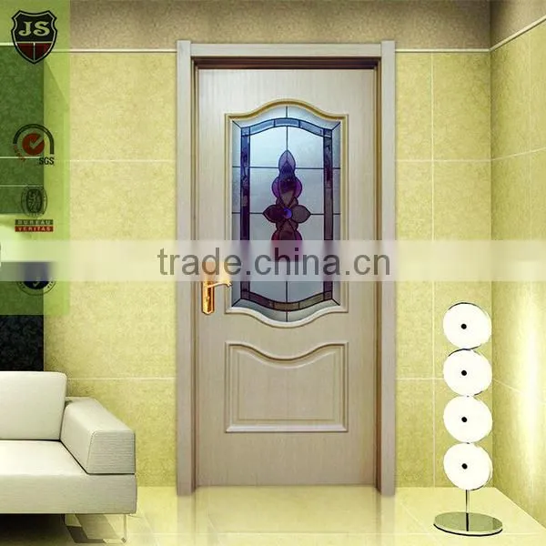 Economic Pear Timber Glass Interior Door photo-6