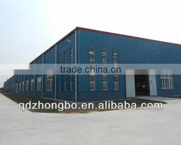 China CE Approved Prefabricated Steel Structure Frame Warehouse