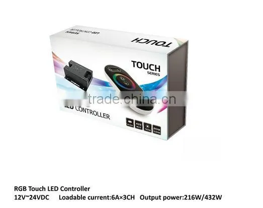 Wireless Touch RGB Controller/Color Box RF Full Touch photo-2