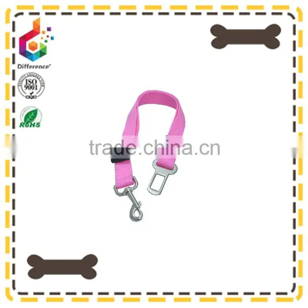 Pink Nylon Rope Adjustable High Quality Pet Collar photo-3