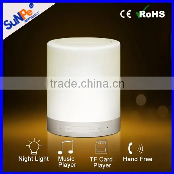 Out Door/Home Use LED Wireless Music Mini Bluetooth Speaker Lamp photo-6
