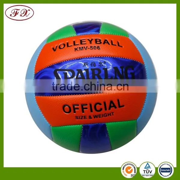 Size 5 Super Soft PVC Official Weight Promotional Machine Stitching Volleyball/custom Cheap Sand/beach Volleyball photo-3
