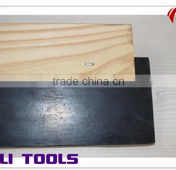 Rubber Blade Scraper With Wooden Handle / Environmental Protection Material Tools photo-3