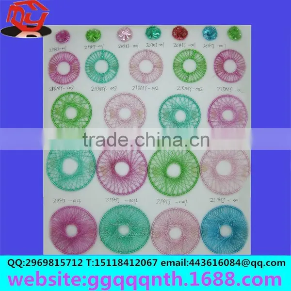 Lighting Accessories Color Electrophoretic Paint Metal Wire Flat Body Mesh Clover Three Petal Flowers photo-3