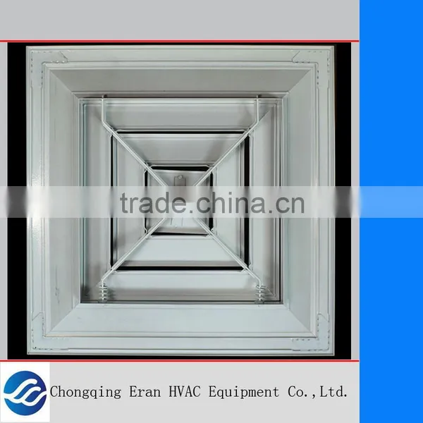 Anodized Aluminium Automatic Adjustable Air Vent Diffuser for Hvac System photo-2