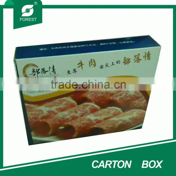 PAPER PACKAGING CARTON BEEF PACKAGING BOX