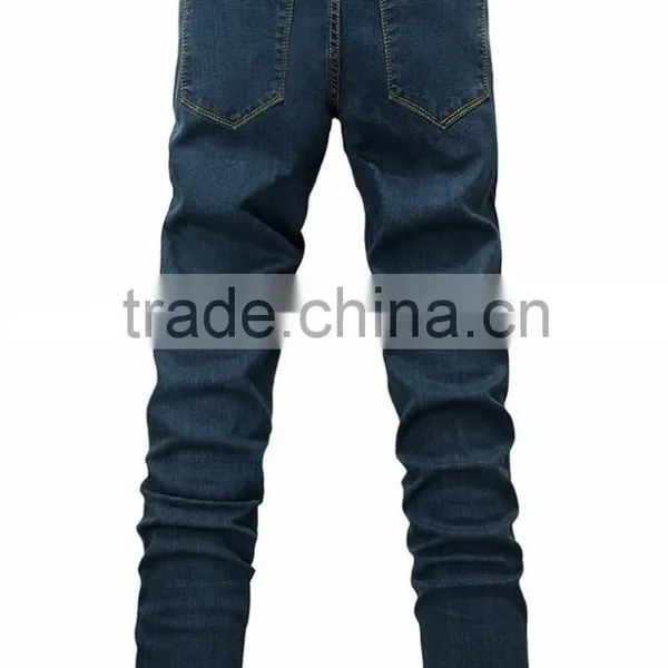 Fashion New Design High Quality Individuality Wash Men Denim Jeans/High Quality Jeans Jacket Skirt Pants of Specialized Manufact photo-2