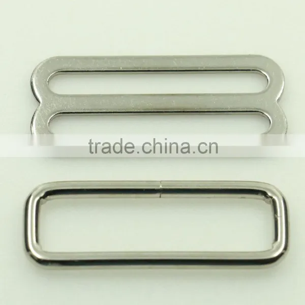 China Supplier Eco-friendly 51mm Metal Belt Webbing Strap Double Buckle Adjuster Buckle Quality Choice photo-6