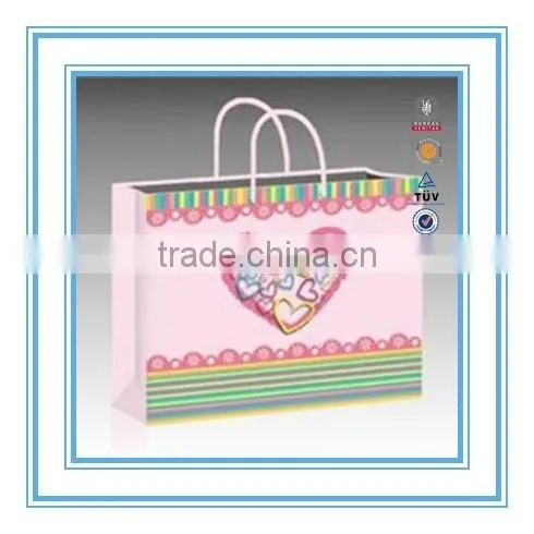 China Wholesale Newest Design Delicate Paper Shopping Bag photo-2