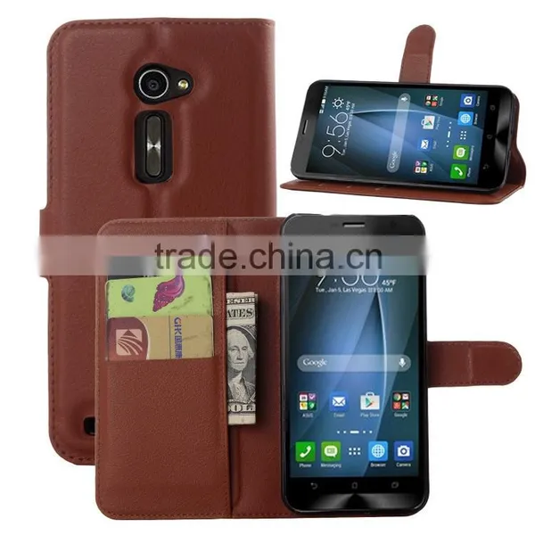 For ASUS Zenfone 2 Leather Case, For ASUS Zenfone 2 Wallet Leather Case photo-3