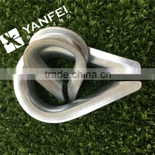 U.S. Type G411 Galvanized Extra Heavy Duty Wire Rope Thimble photo-2