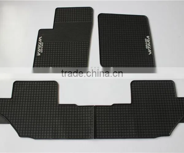 Front and Rear All-Weather Floor Mat Set of 4 for Select Suzuki Grand Vitara photo-2