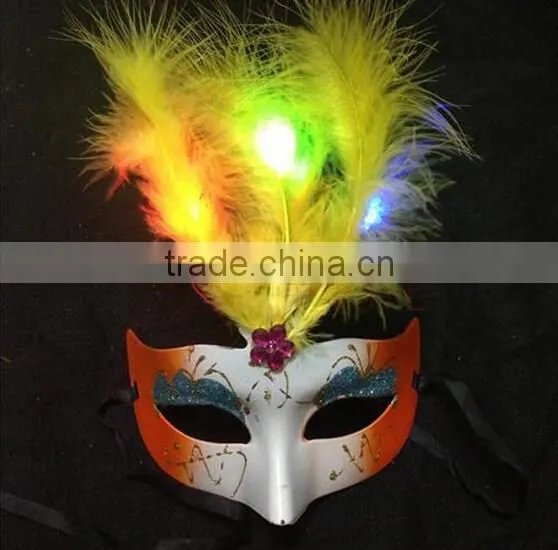 Cosplay Light up Mask Terrrible Ghost 3d Embossed Led Light Mask Light up Mask photo-4