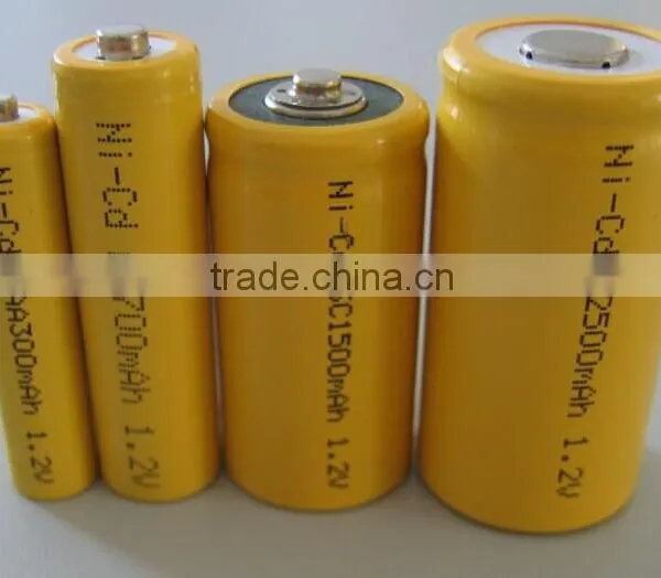 Good Sales Nicd aa 1.2v Battery 500mah Nicd Battery for Electric Shaver photo-4