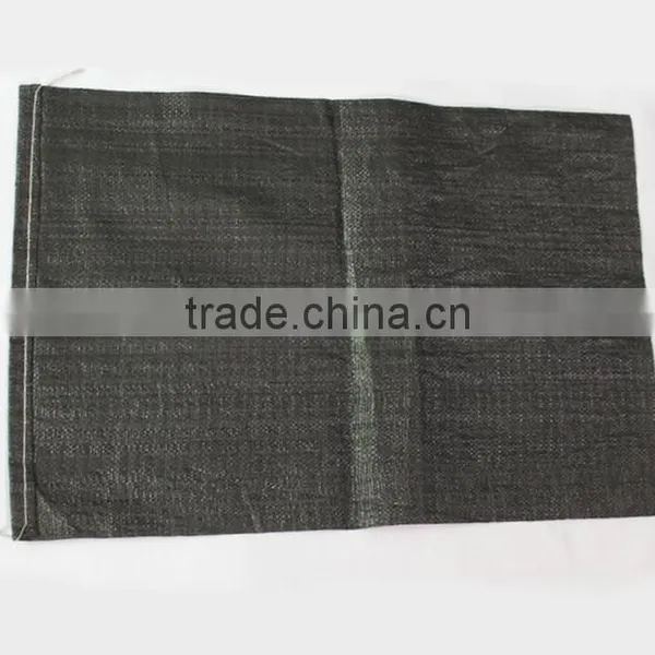 Black Woven pe Sack Bags Made in China photo-3